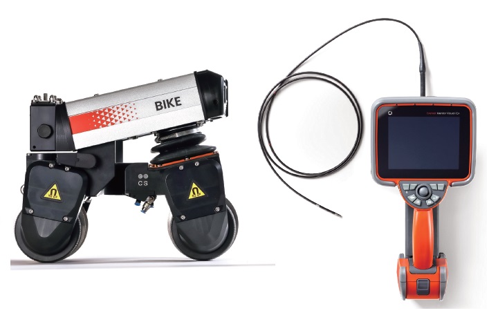 韋林移動式機器人搭載內窺鏡視頻探頭的工業檢測解決方案