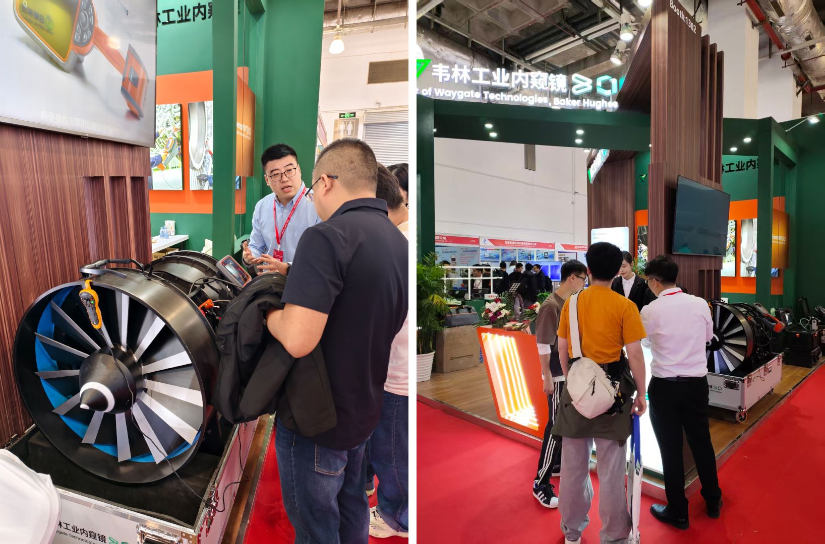 韋林工業(yè)內(nèi)窺鏡展位吸引大批觀眾駐足體驗(yàn) 韋林工業(yè)內(nèi)窺鏡展位吸引大批觀眾駐足體驗(yàn)