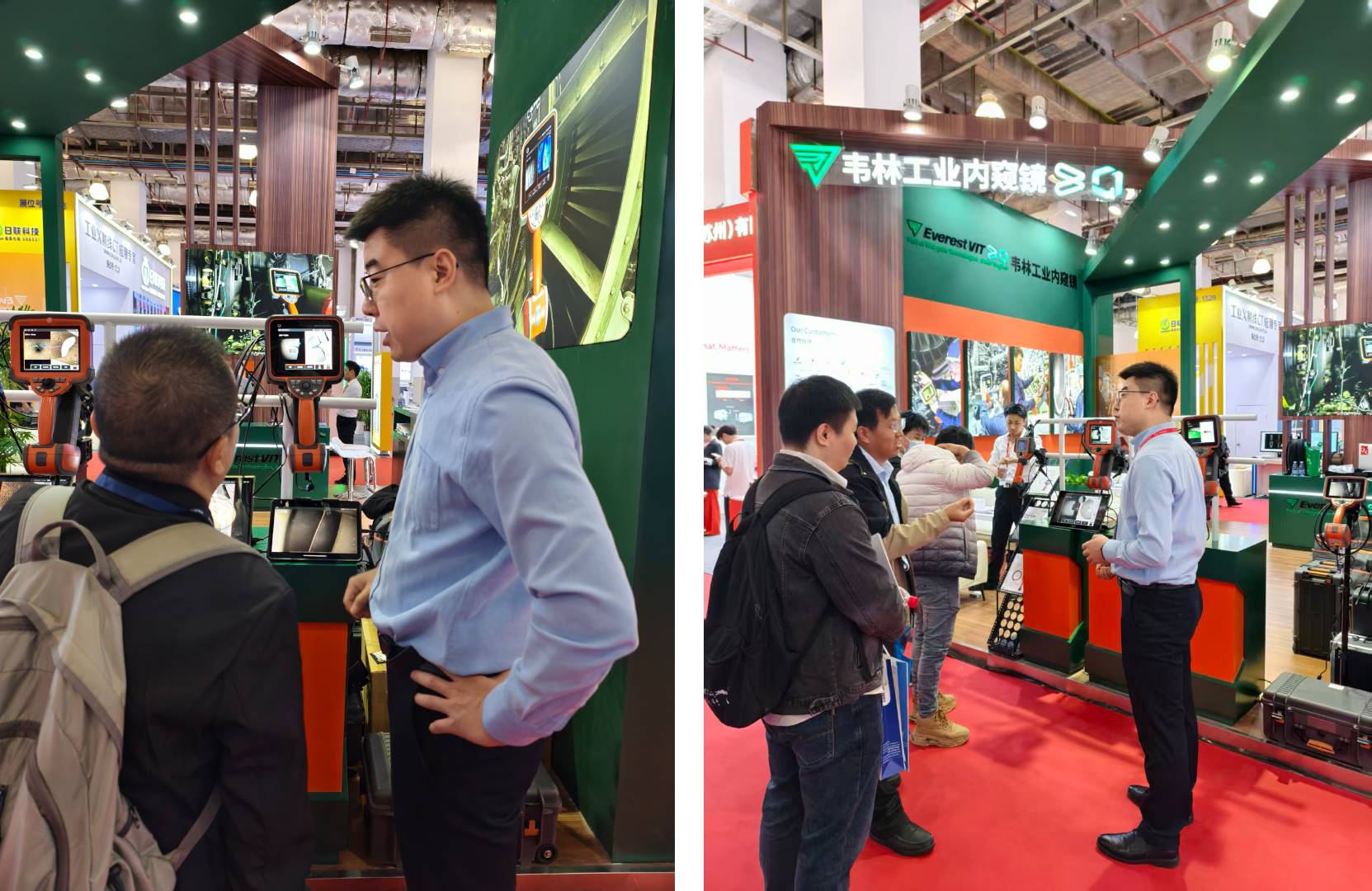 韋林工業(yè)內(nèi)窺鏡產(chǎn)品吸引大量客戶關(guān)注 韋林工業(yè)內(nèi)窺鏡產(chǎn)品吸引大量客戶關(guān)注